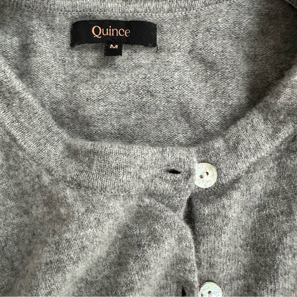 Quince Mongolian Cashmere Cardigan Sweater - Picture 3 of 6